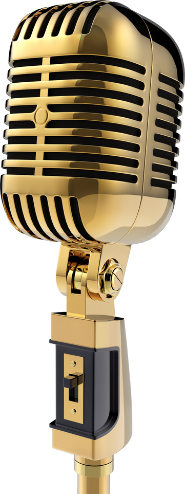 3D Retro Microphone